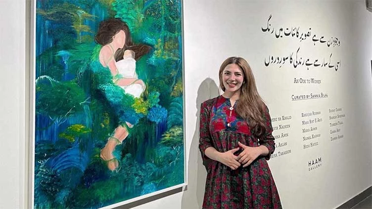 Naimal Khawar dedicates artwork to Gaza mothers