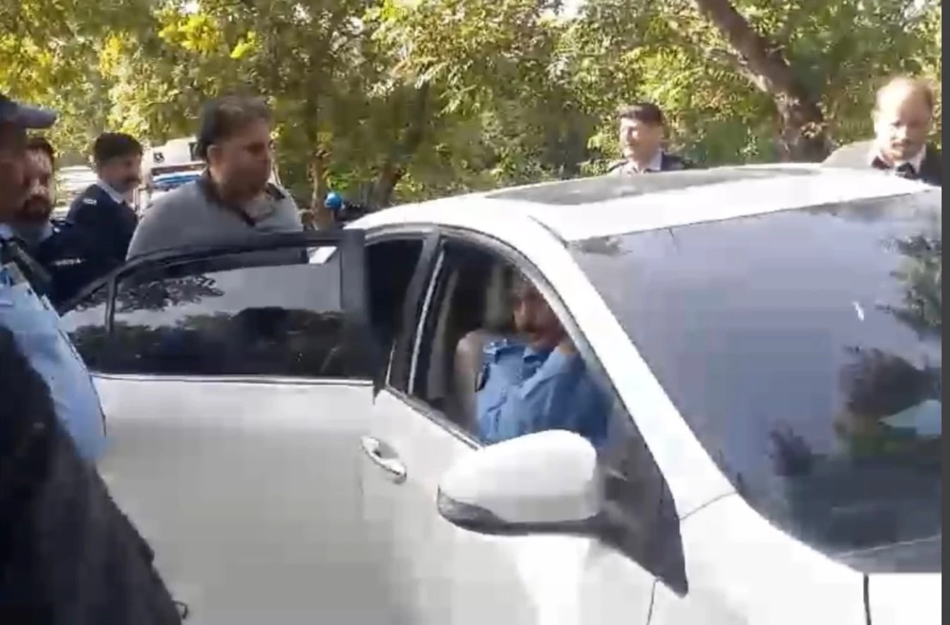 Fawad Chaudhry arrested while having breakfast in Islamabad park