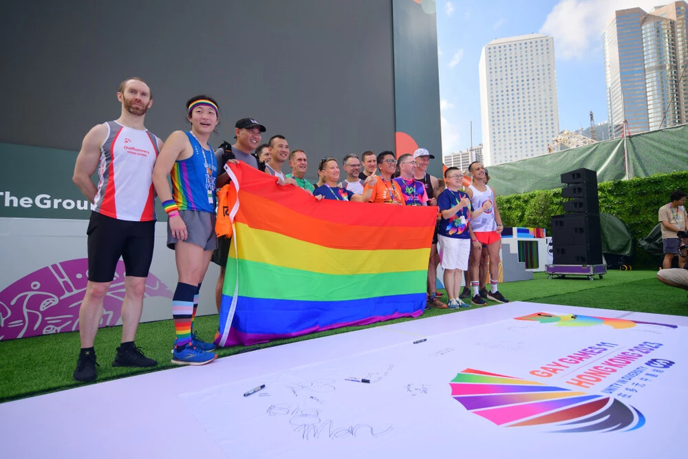 Gay Games open in Hong Kong after year-long delay