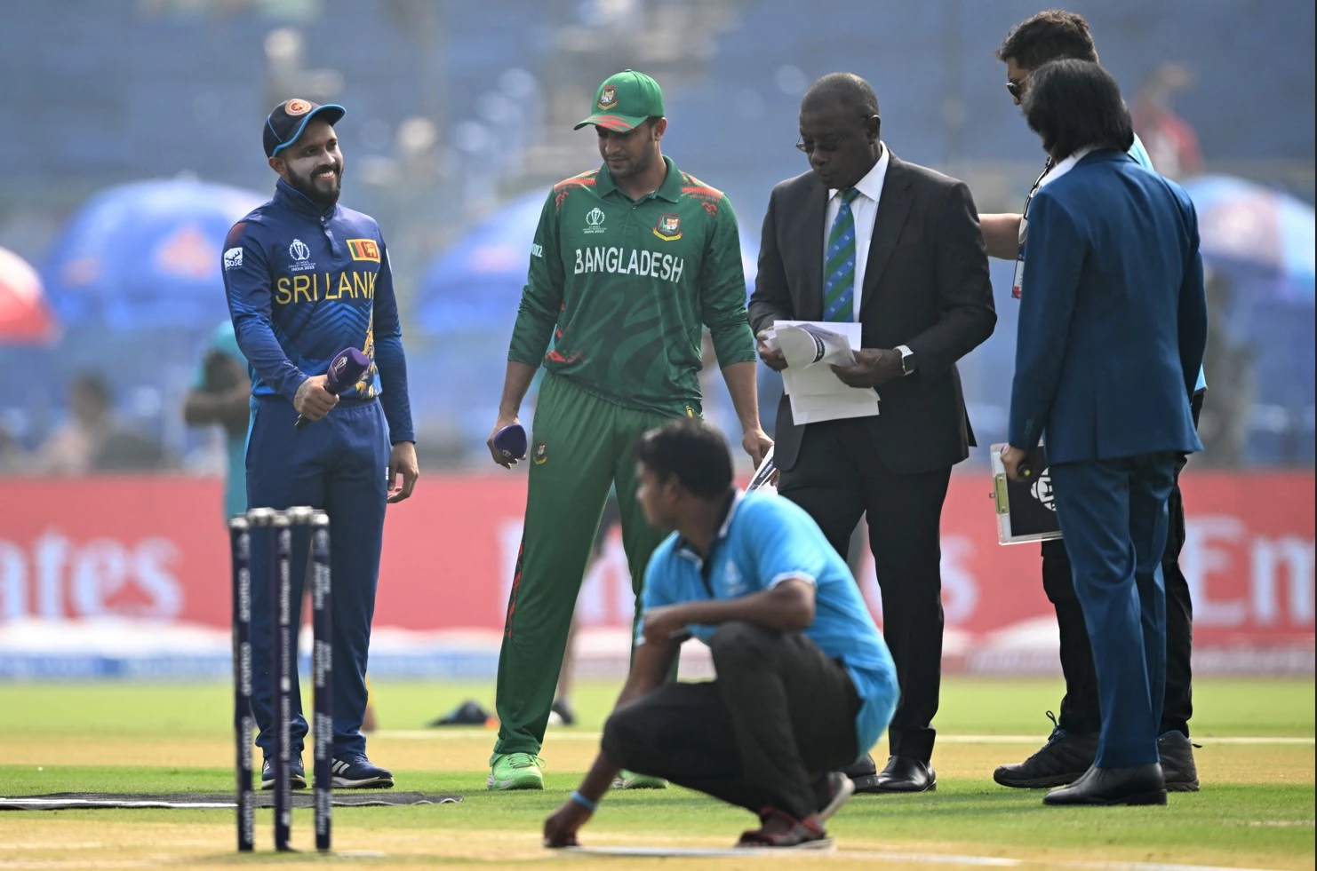 Bangladesh-Lanka World Cup clash goes ahead in pollution-hit Delhi