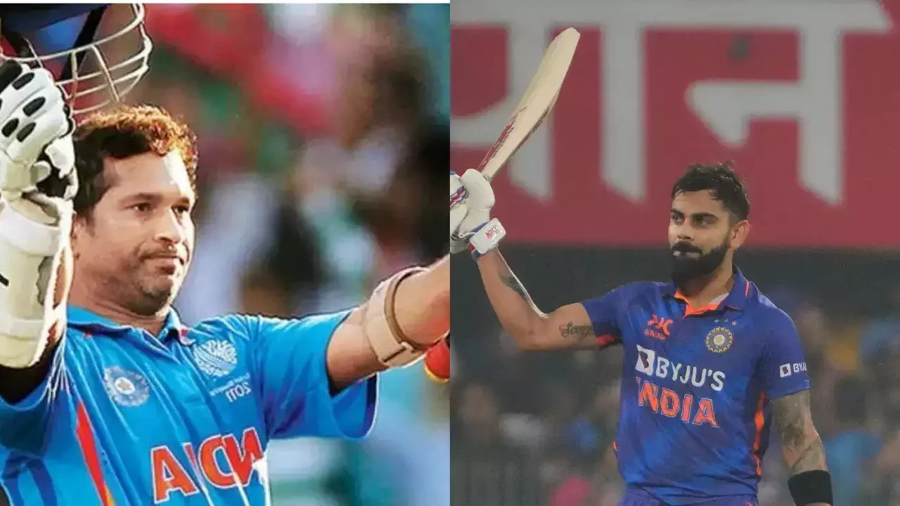 Kohli equals Tendulkar's record 49 ODI hundreds