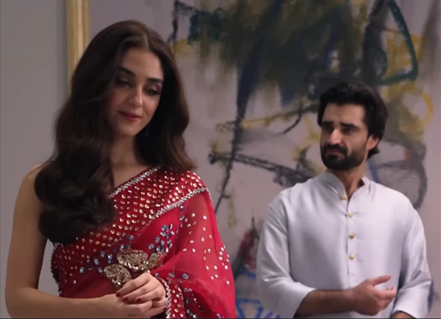 Maya Ali and Hamza Ali Abbasi pose for ‘dare to love’ shoot