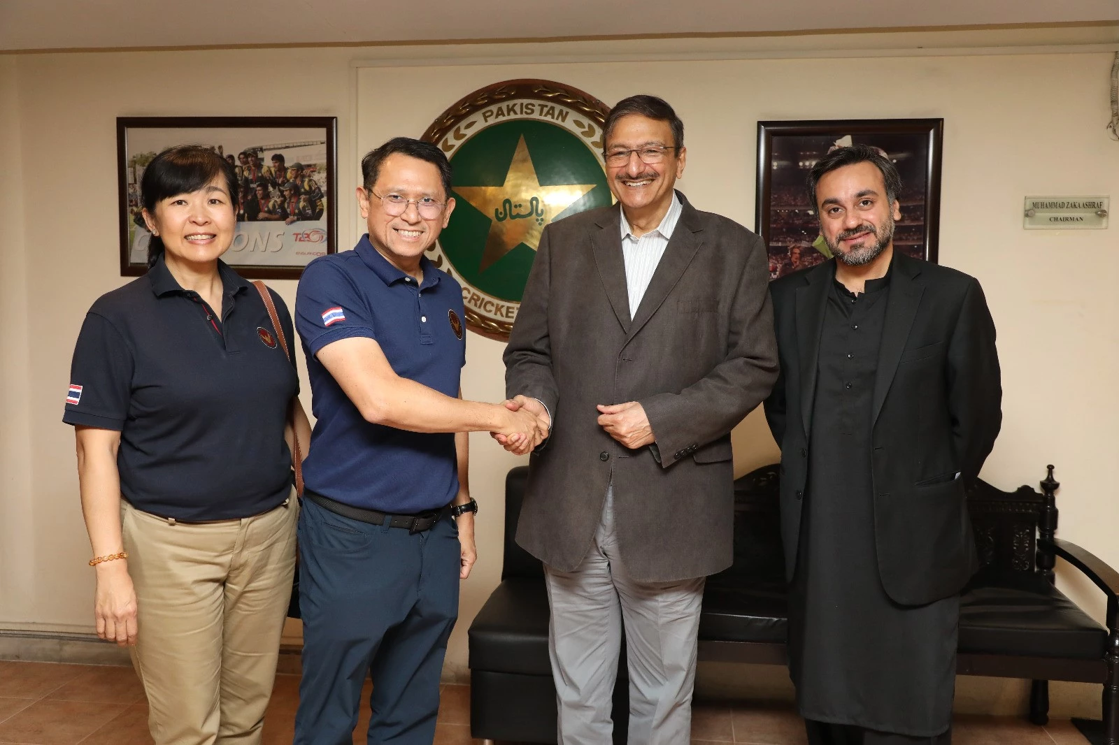 Thailand ambassador meets Chairman PCB Management Committee