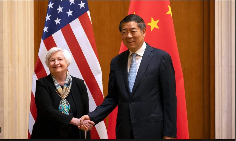 US Treasury says working on 'healthy' relations with China