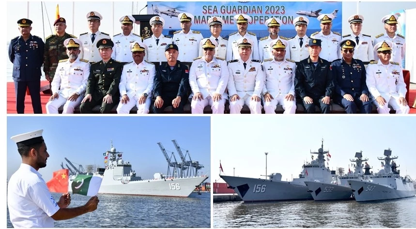 Pakistan-China joint naval exercise commences in Arabian Sea