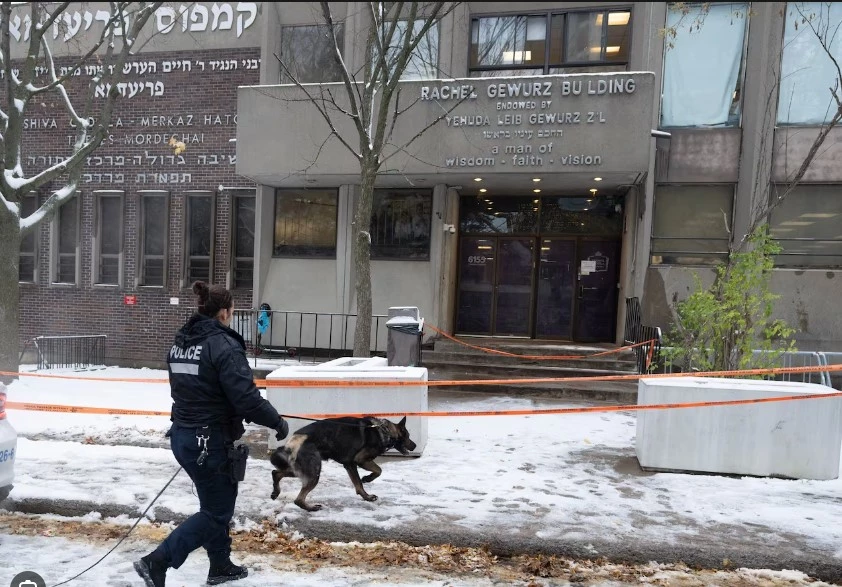 Jewish school in Montreal is fired upon, second time in days