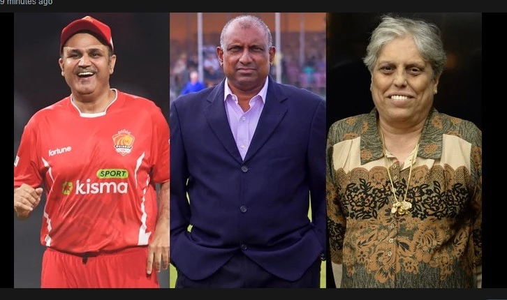 Sehwag, de Silva and Edulji go into Cricket Hall of Fame