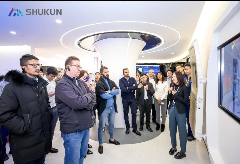 Foreign media delegation visits China's medical AI leaders Shukun Technology