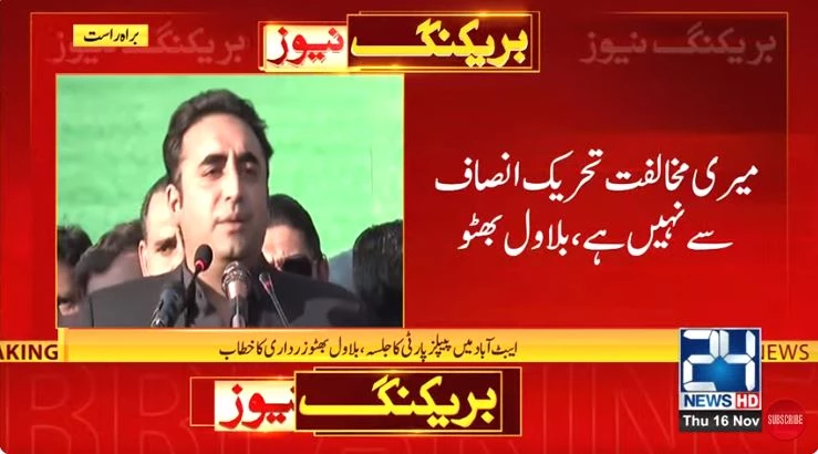 Bilawal urges to refuse already-tested people as PM