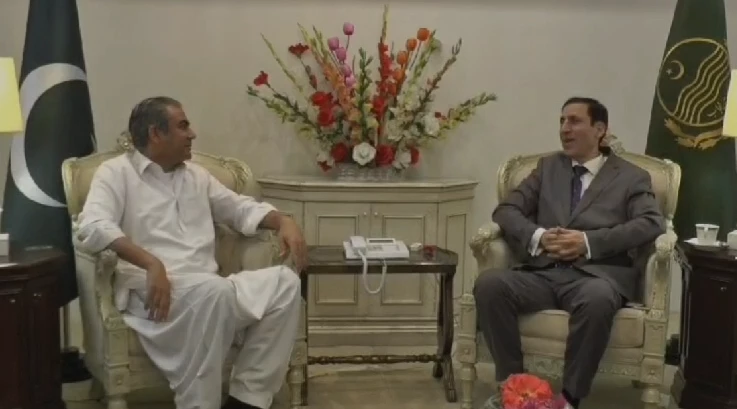 Punjab CM meets KP counterpart in Islamabad