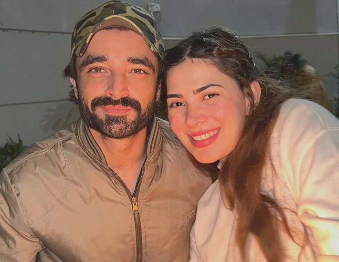 Hamza Ali Abbasi’s love confession illuminates Naimal Khawar’s birthday