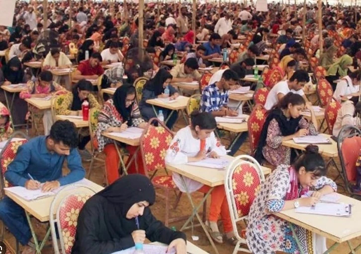 MDCAT test being reconducted at Expo Centre in Karachi