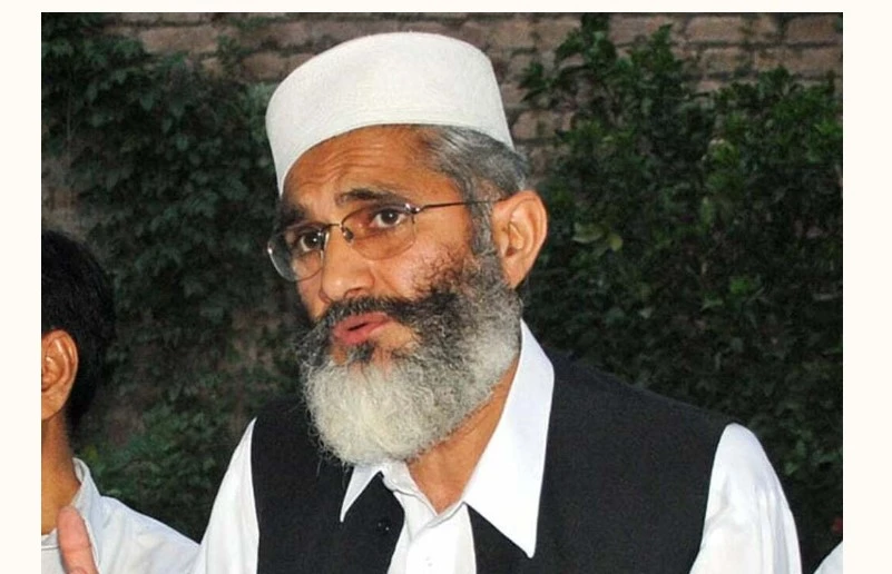 JI chief Sirajul Haq announces to travel to Gaza to help Palestinians