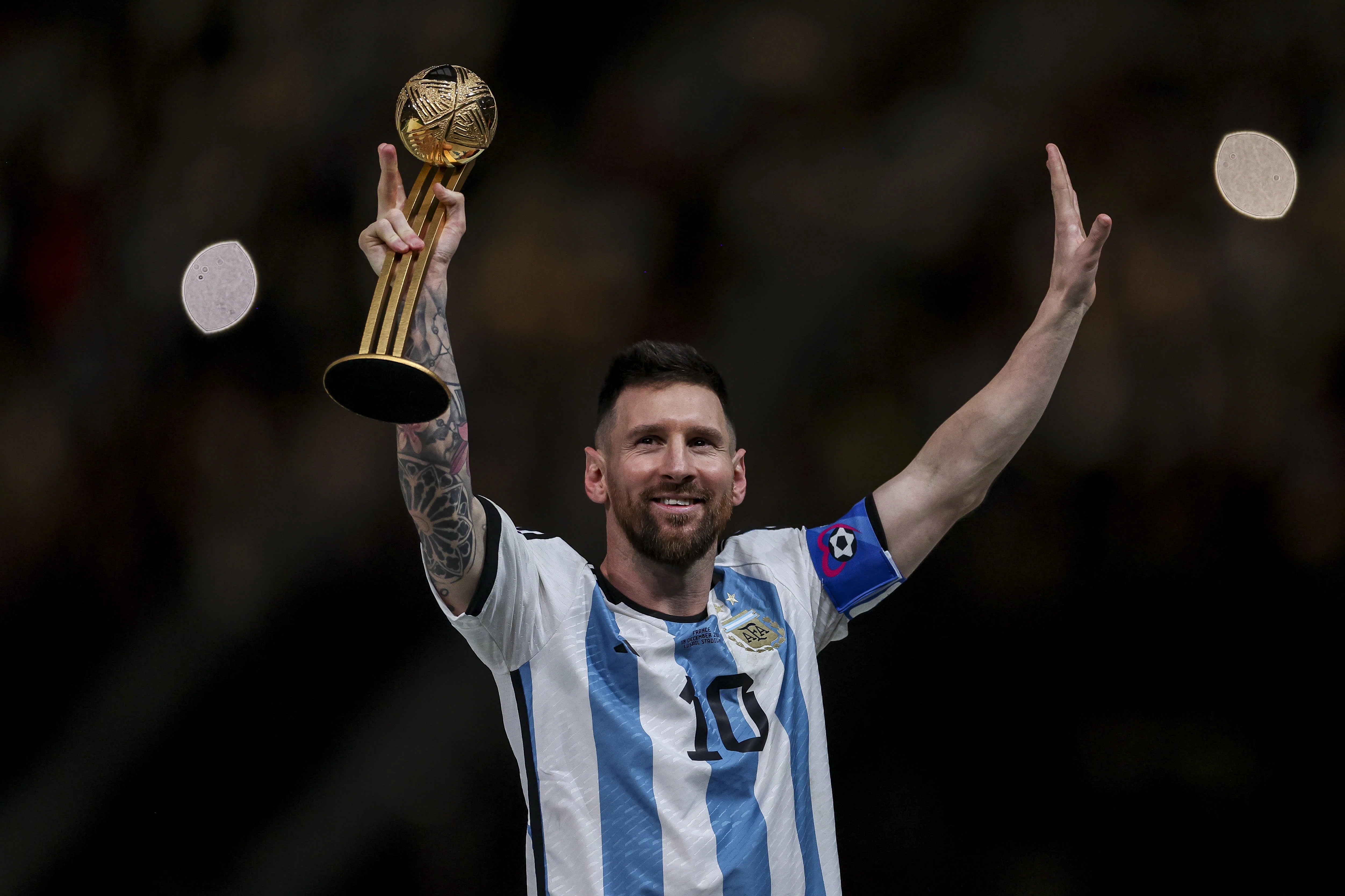 Messi's 2022 World Cup jerseys to go up for auction