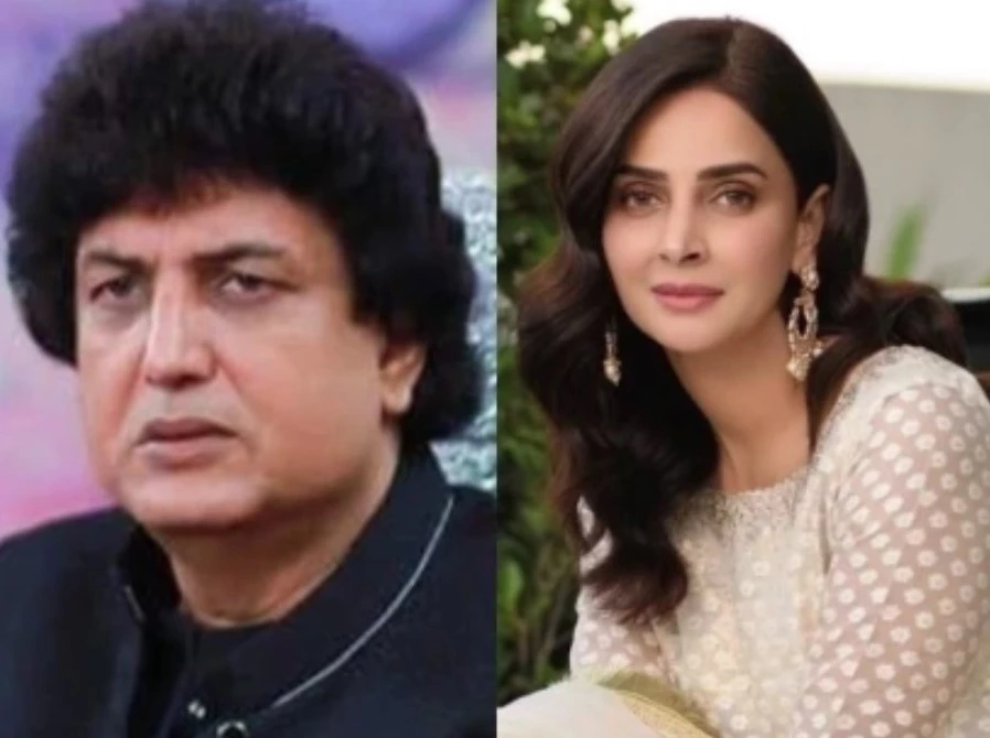 Khalil ur Rehman’s remarks on Saba Qamar’s fashion choices create a stir