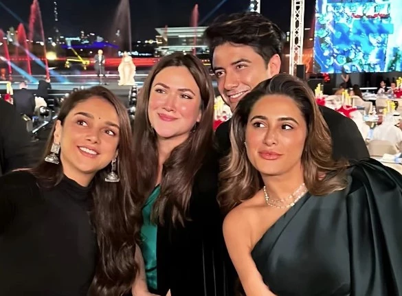 Ali Zafar celebrates spectacular win at DIAFA with international stars in style