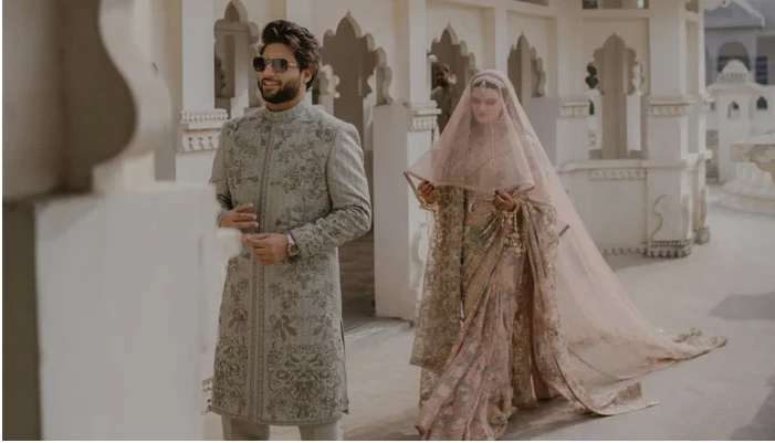 Groom reads verses & bride wears ‘Katrina-inspired look’: Imam Ul Haq's wedding roars on social media