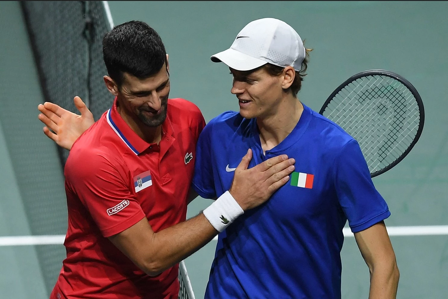 'Proud' Sinner twice beats Djokovic to send Italy into Davis Cup final