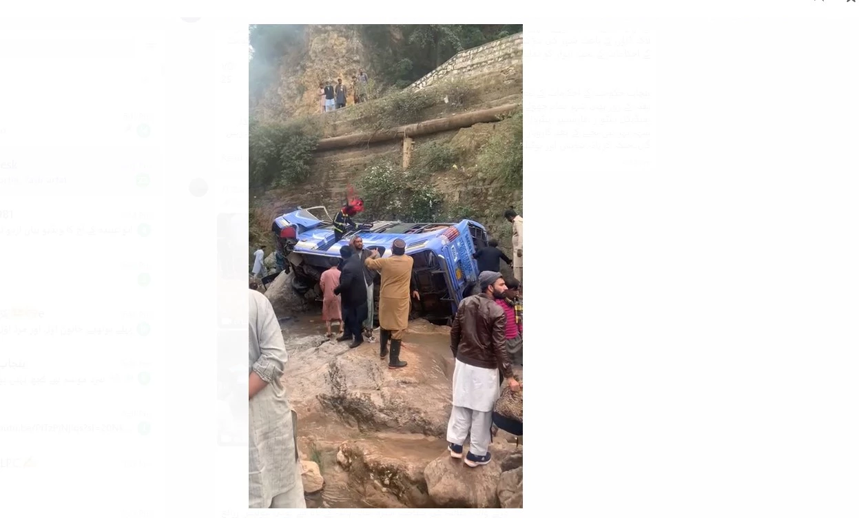 School bus plunges into ravine, one teacher dead, 20 students injured