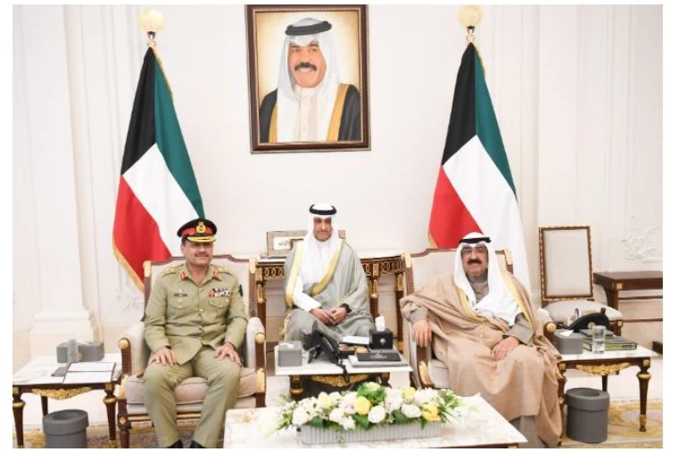 COAS General Asim holds in-depth talks with Kuwaiti Crown Prince