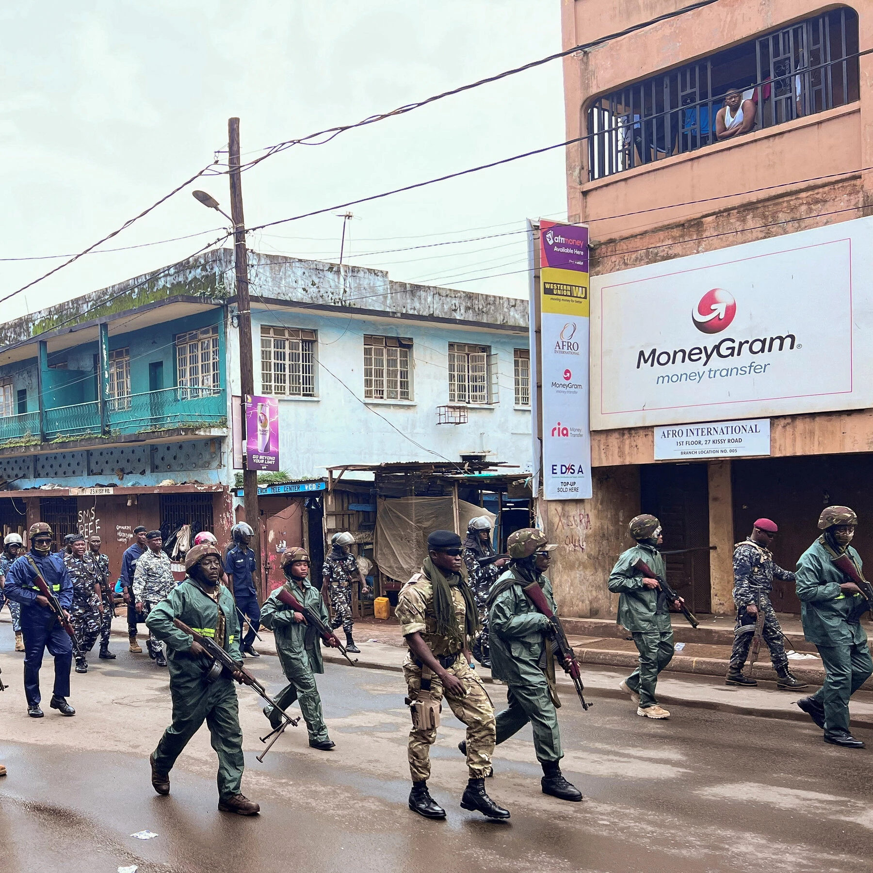 Sierra Leone police blame failed coup for Sunday's deadly clashes