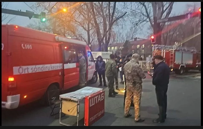 13 people die in hostel fire in Almaty, Kazakhstan