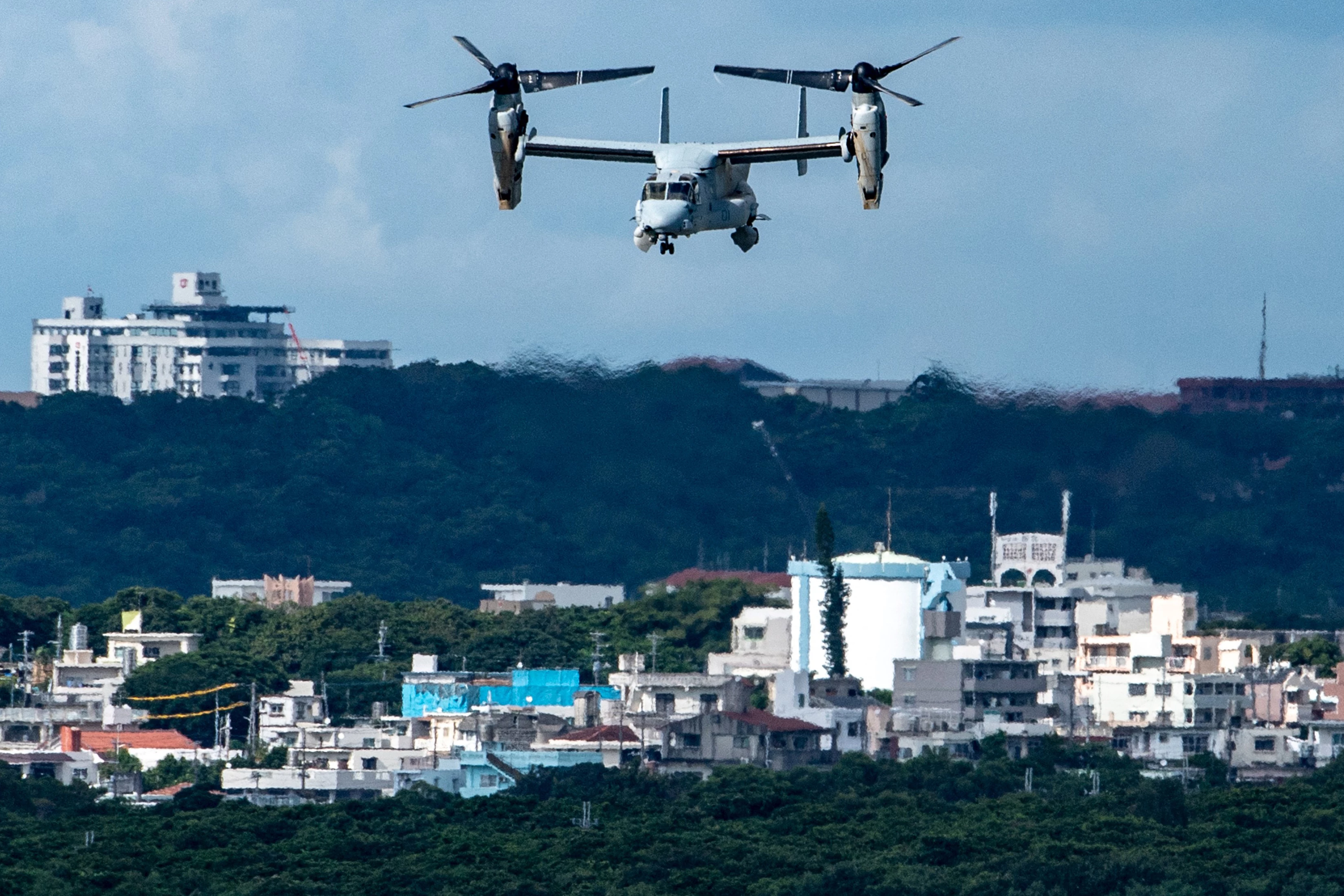 One confirmed killed as US Osprey crashes off Japan