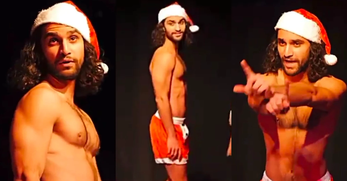 ‘Shirtless’ Ahad Raza Mir in trouble for performing Santa Claus in theatre   