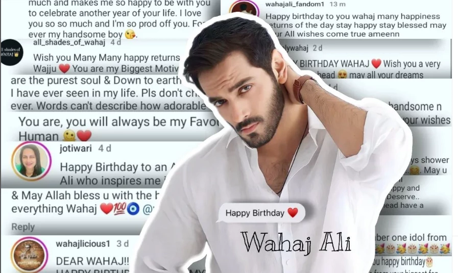 Happy birthday Wahaj Ali!