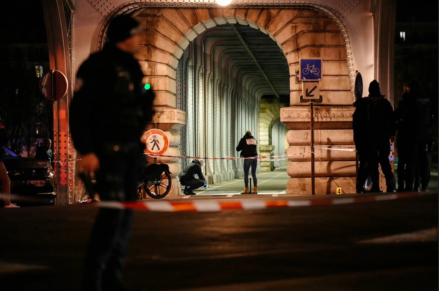 German tourist stabbed to death in Paris 'terror' attack