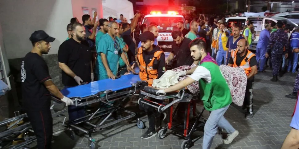 Chaos in south Gaza hospitals after new Israeli strikes