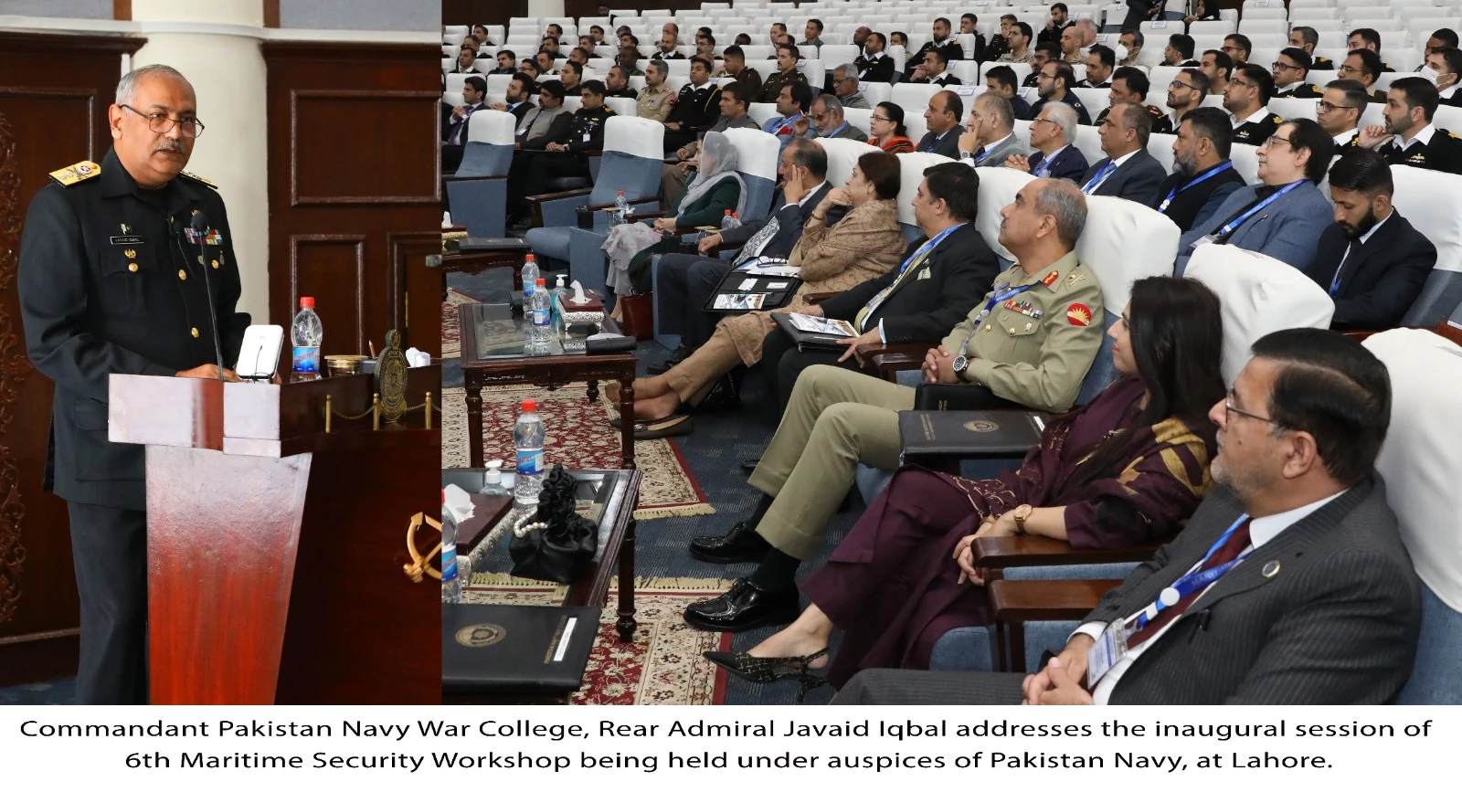 6th Maritime Security Workshop commences at Pakistan Navy War College Lahore