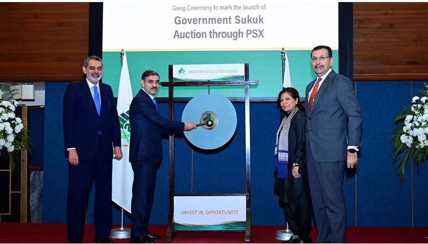 PM Kakar launches Sukuk Bond auction at PSX