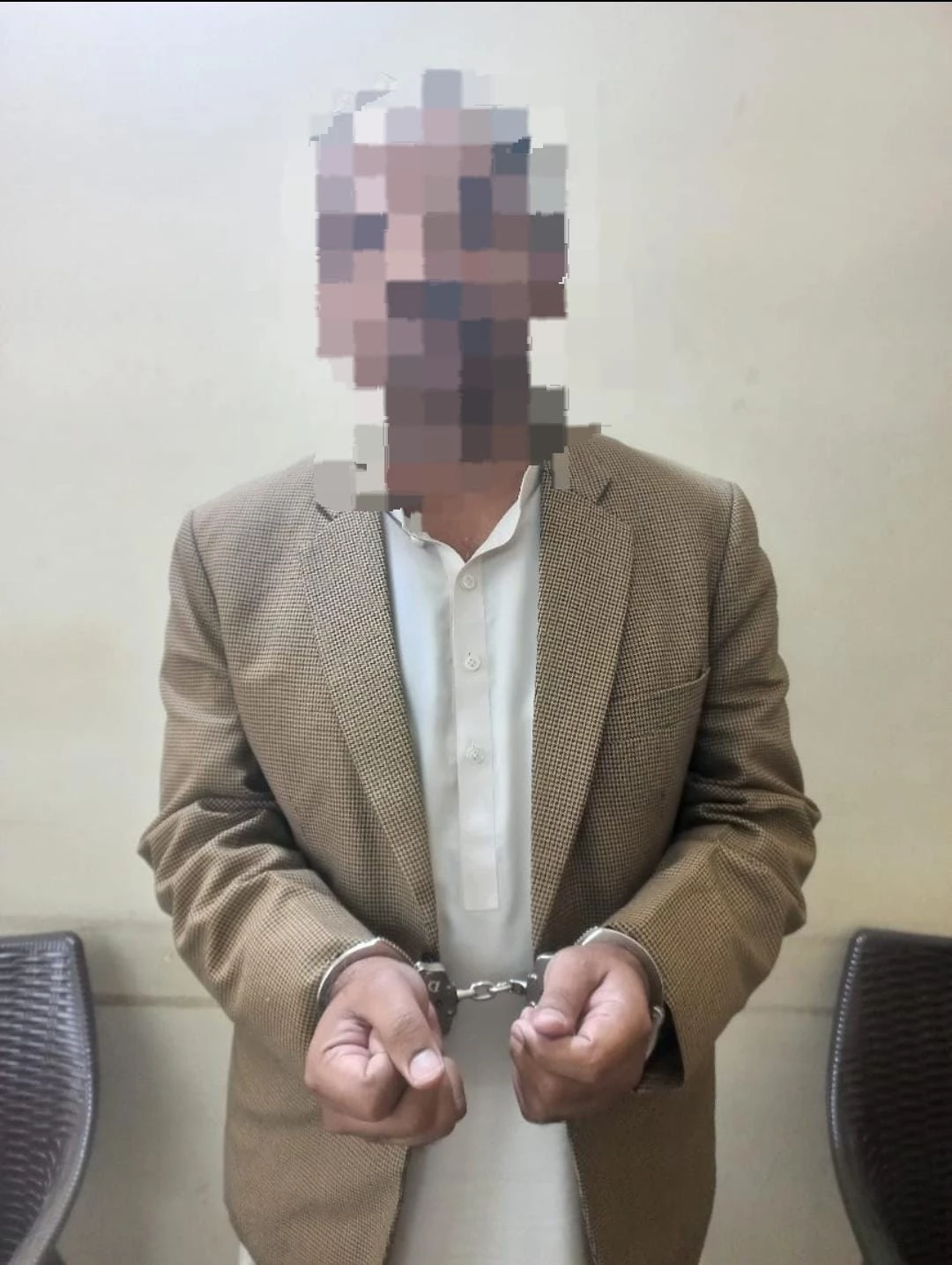 Tehsildar arrested for selling plot on fake biometric of deceased owner