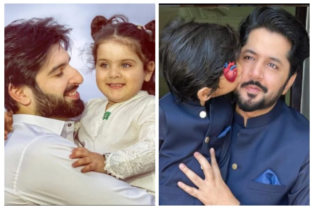 Amal Muneeb and Roham Imran offers sweet gesture to their fathers