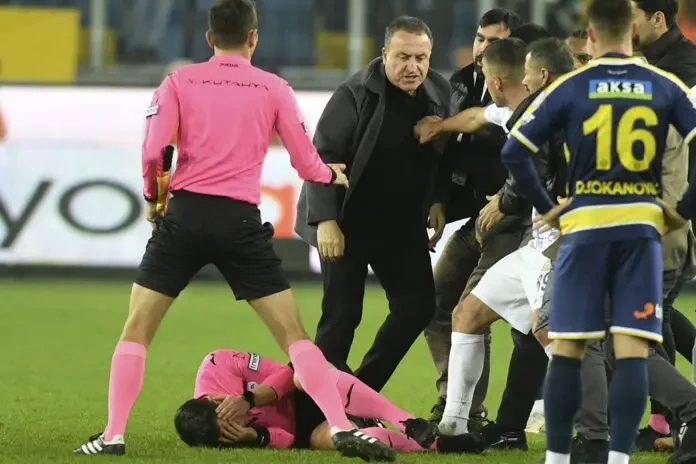 Turkish football plunges into crisis after referee attack