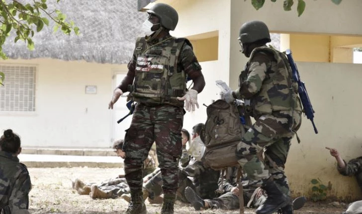 Anti-tank mine kills 4 soldiers in Senegal's Casamance