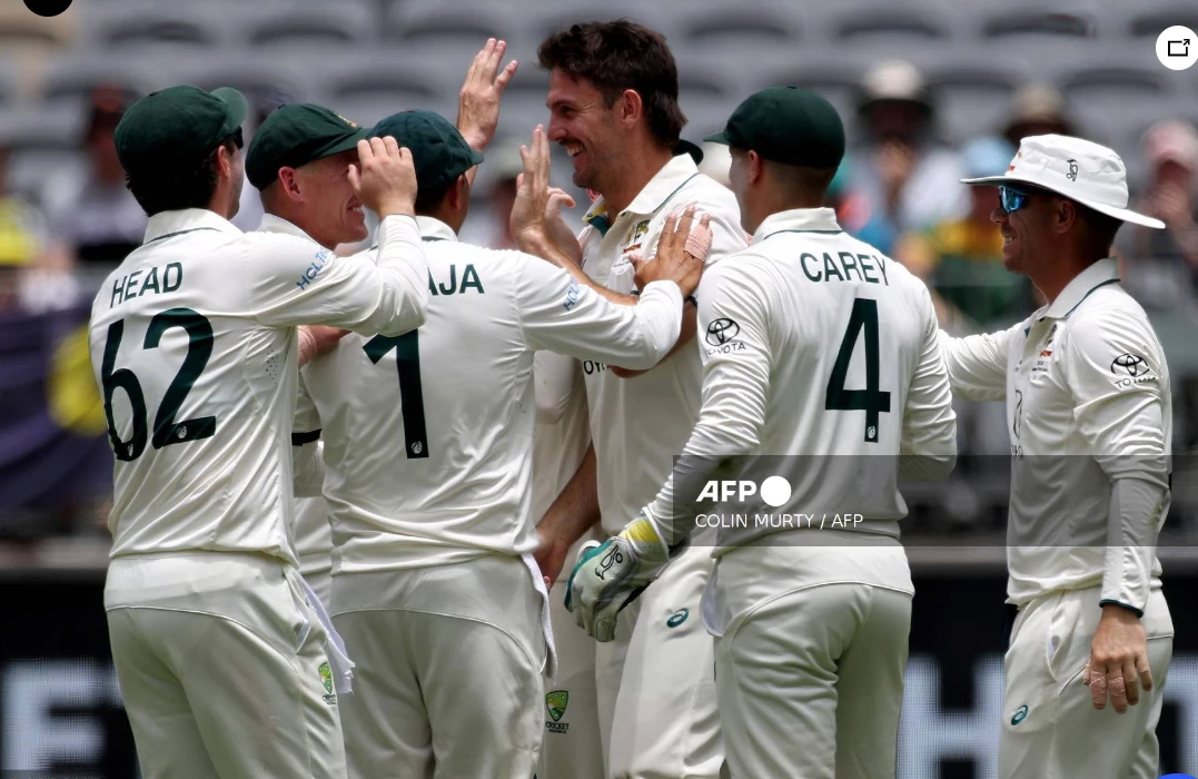 Australia build big lead over Pakistan in Perth Test