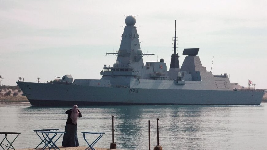 UK destroyer downs suspected attack drone 'targeting Red Sea shipping'