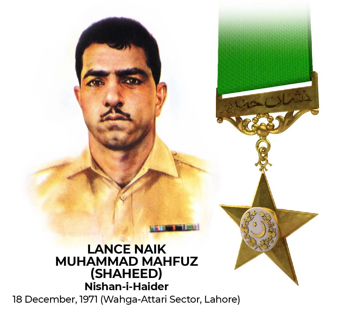 Pak army pays tribute to Lance Naik Muhammad Mehfooz on his 52 Shahadat anniversary