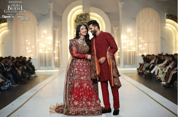 Sarah Khan and Falak Shabbir are perfect groom and bride at BCW