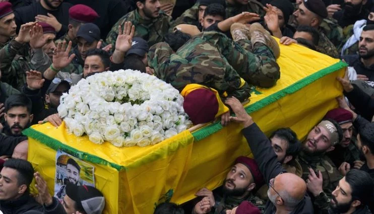 Israel strikes near Hezbollah funeral in Lebanon: state media