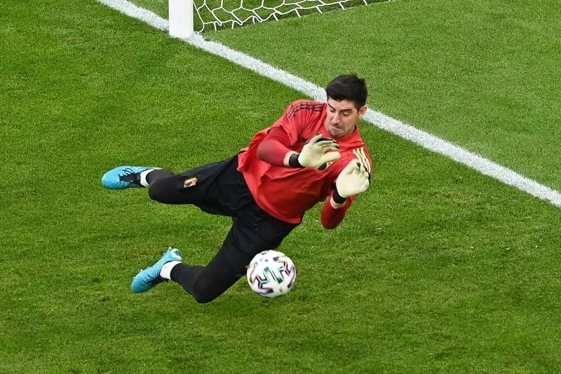 Belgium's Courtois rules himself out of Euro 2024