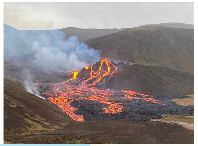 Volcano erupts in southwest Iceland after weeks of earthquakes