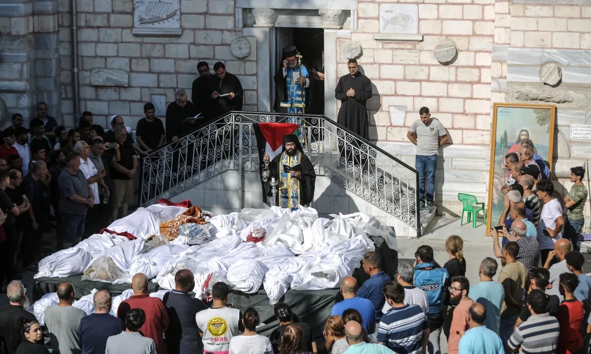 Anguish grows for families of Gaza's Christians