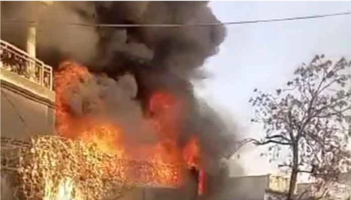 Fire breaks out in gas pipeline after explosion in Rawalpindi, engulfs oil line, house