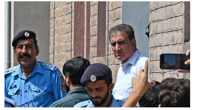 Shah Mahmood Qureshi re-arrested under 3-MPO after getting bail