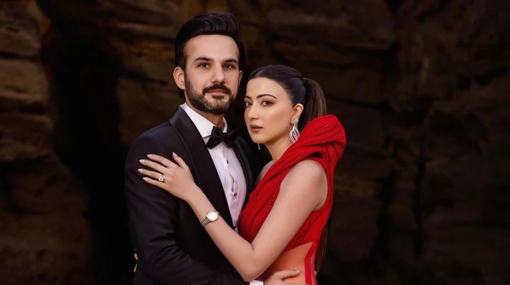 Aymen Saleem's engagement photoshoot is pure magic