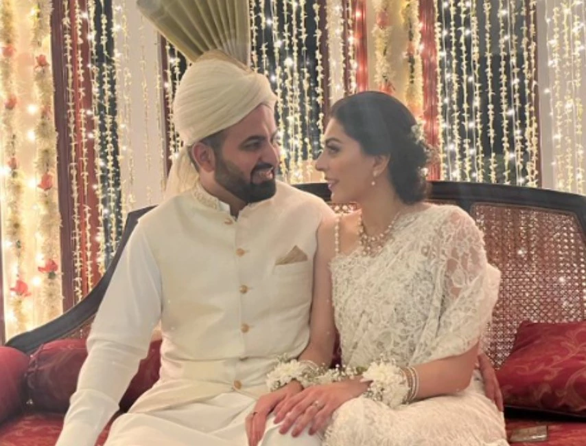 Imaan Mazari ties the knot