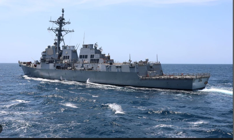 US warship shoots down drone, missile fired by Yemen's Huthis